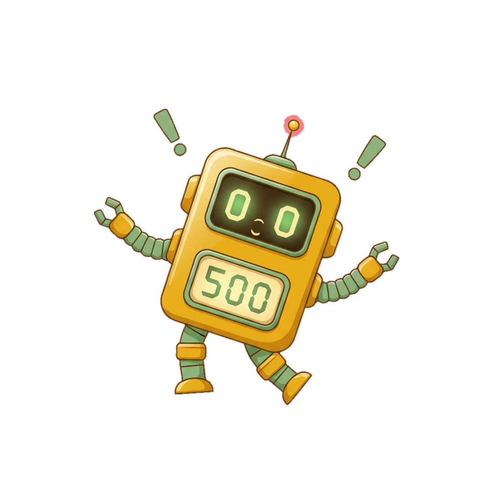 urgentry mascot surprised