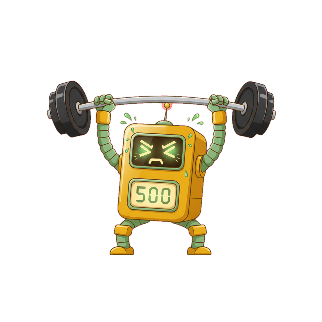urgentry mascot lifting weights